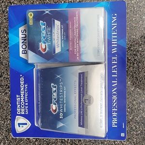 Crest 3D Whitestrips Bonus Pack